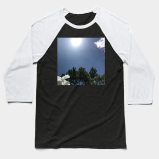 Radiant: Sun, Flower, Sky, Tree, Cloud Baseball T-Shirt